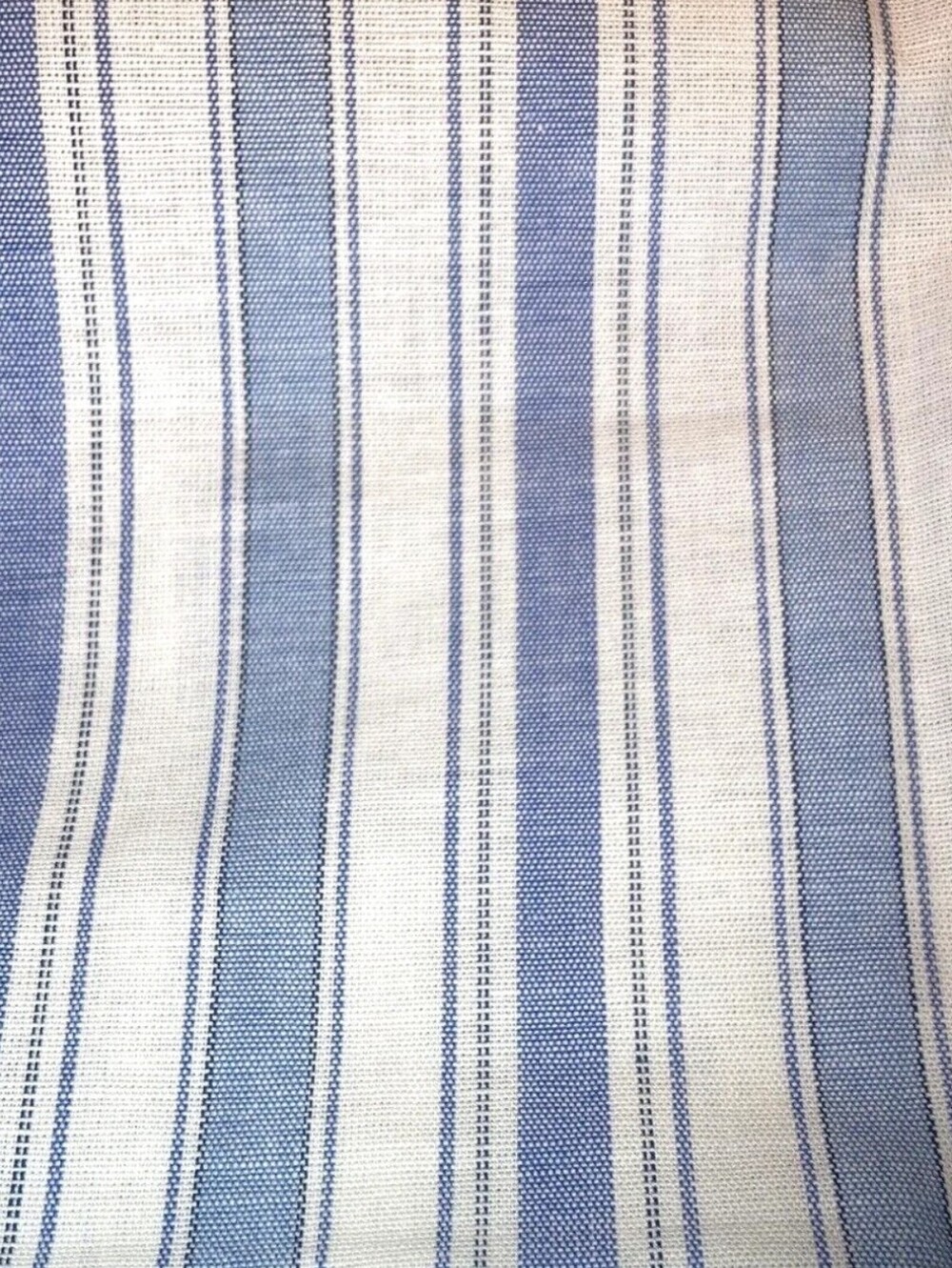 New Longaberger Little Bin Bottom Vintage Ticking Striped Fabric Liner